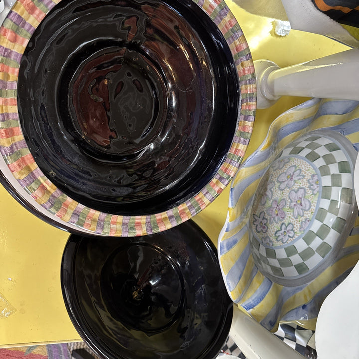 Mackenzie Childs Piece De Resistance Lidded Tureen Second Not Finished