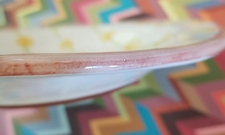 MacKenzie Childs Vintage  Fenwick Dessert Plate 8” 2004  vintage