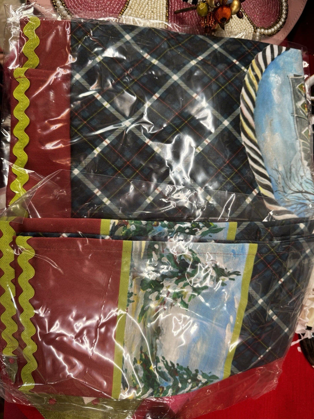 MACKENZIE CHILDS HIGHBANKS DISH TOWELS SET of-2 NEW in package