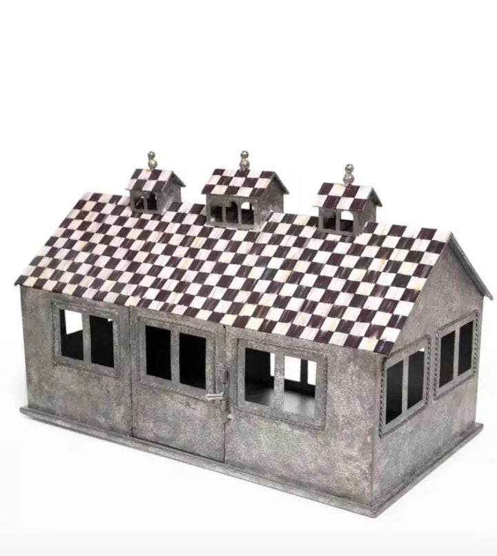 Mackenzie Childs Farmhouse Chicken Palace Lantern- New