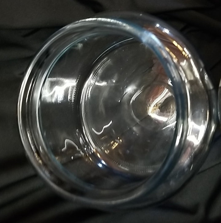 MACKENZIE CHILDS Small Courtly Check  Glass Storage Jar with Lid- New