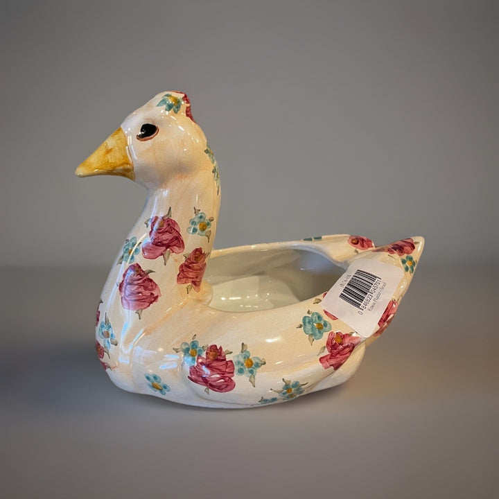 Mackenzie Childs Simon Ceramic Planter Retired- Made In aurora