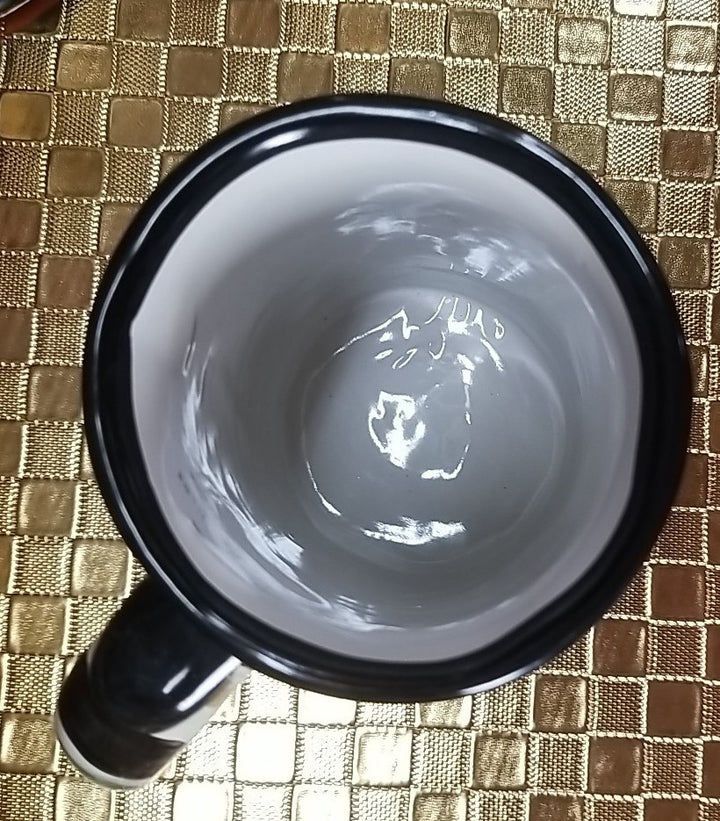 MACKENZIE CHILDS Courtly Check Mug - Stein- Ceramic-retired