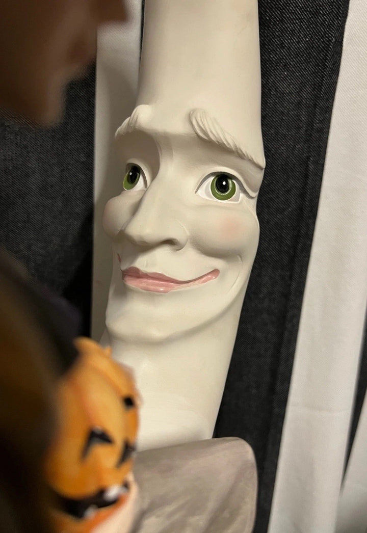 MacKenzie-Childs Spellbound Witch & Moon Figure - New- 21” Tall