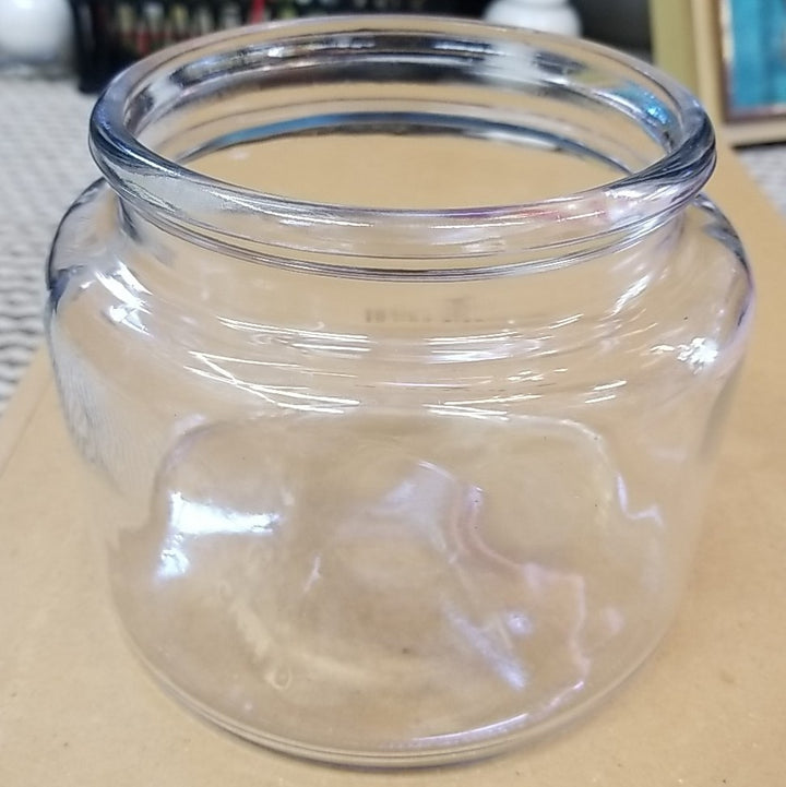 MACKENZIE CHILDS Small Courtly Check  Glass Storage Jar with Lid- New