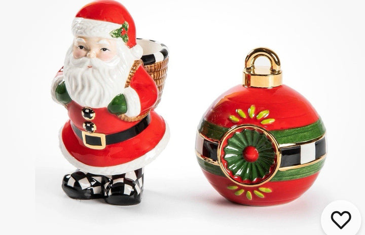 Brand New Mackenzie Childs Granny Kitsch Hostess Set Holiday-new In Box