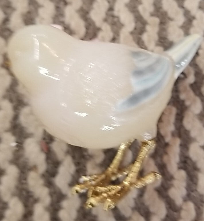 Mackenzie childs Milk Bird Right Facing Retired Small - New