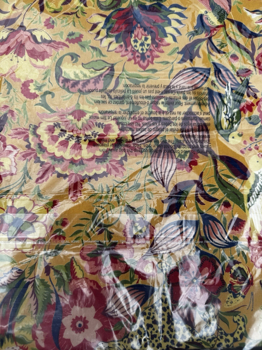 MACKENZIE CHILDS Paradise TABLE Cloth  54”x54”  Check -retired Pattern New