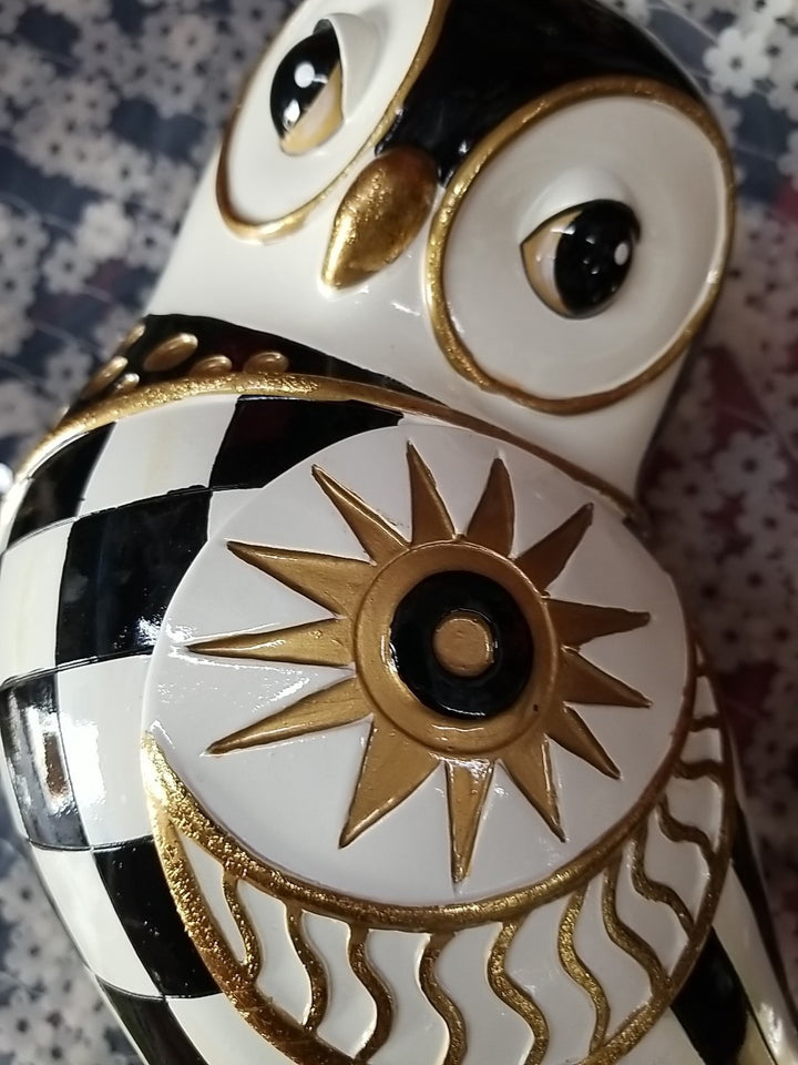 Mackenzie Childs Cosmique Owl- Star- New