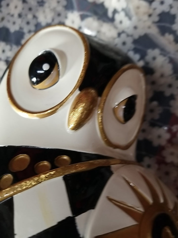 Mackenzie Childs Cosmique Owl- Star- New