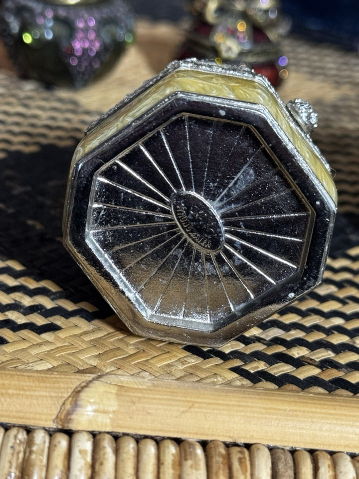 Jay Strongwater Enamel Crystal And Pearl  Trinket Box