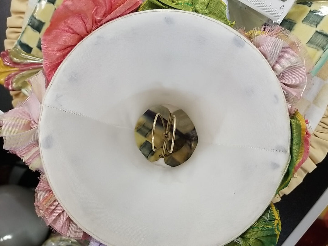 MacKenzie-Childs Cutting Garden Chandelier Lamp Shade- Excellent Retired