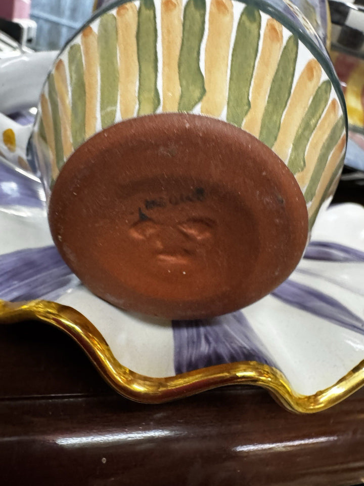 MacKenzie Childs Neiman Marcus Exclusive Pattern Mug  Only - 12 Oz- Retired