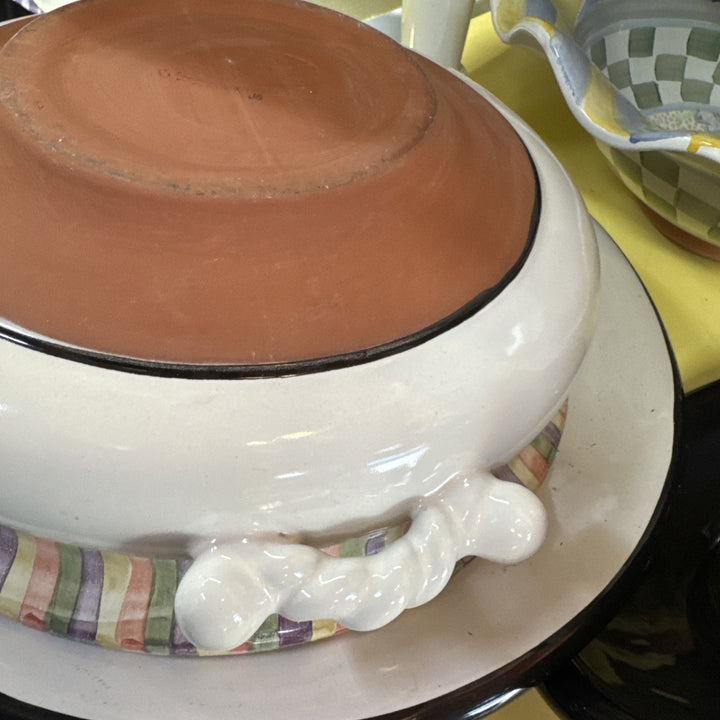 Mackenzie Childs Piece De Resistance Lidded Tureen Second Not Finished