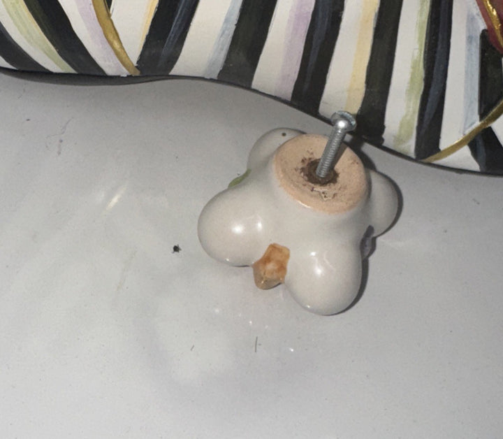 Mackenzie Childs Crown Jewel Knob- Rare