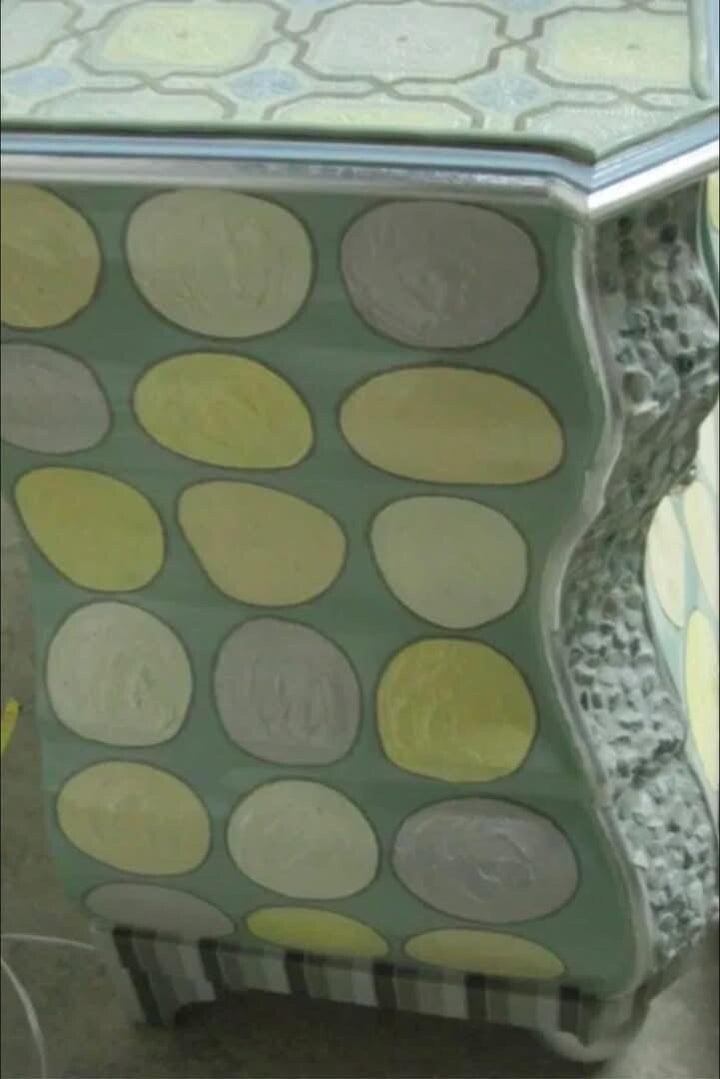 Mackenzie Childs Sea shore   Bombay Chest - Large - Retired-