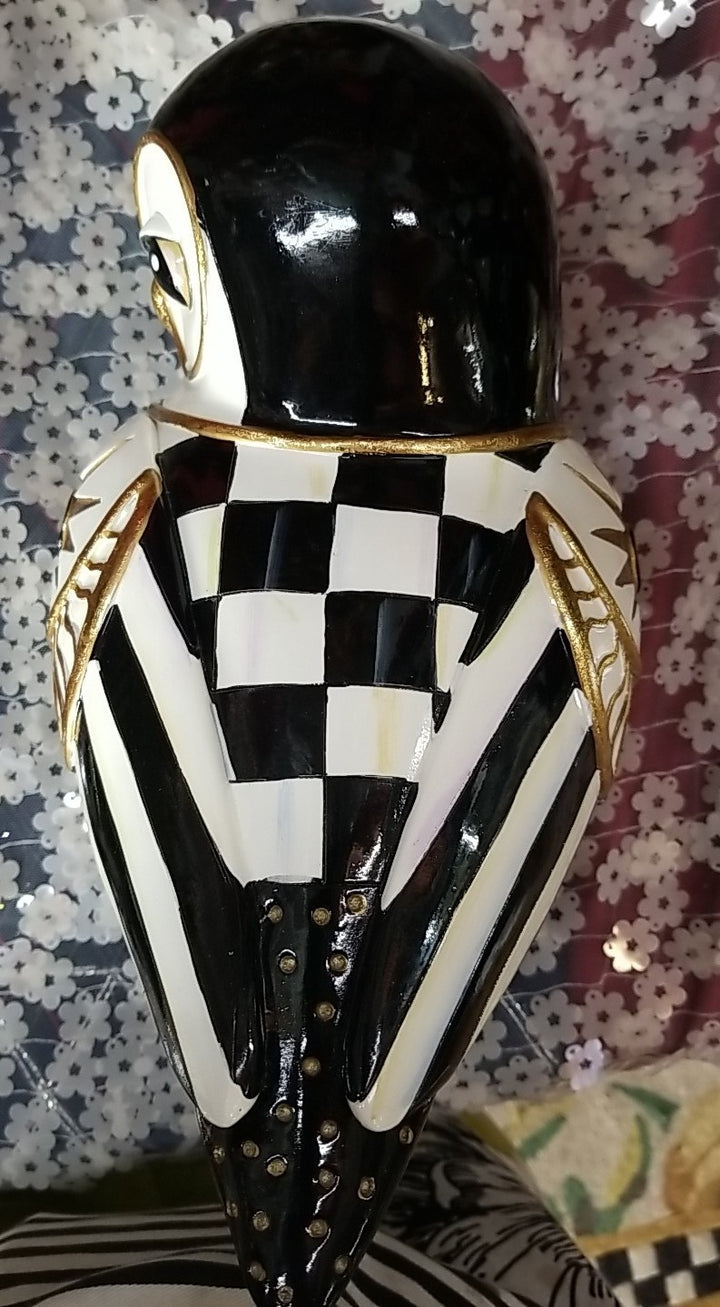 Mackenzie Childs Cosmique Owl- Star- New