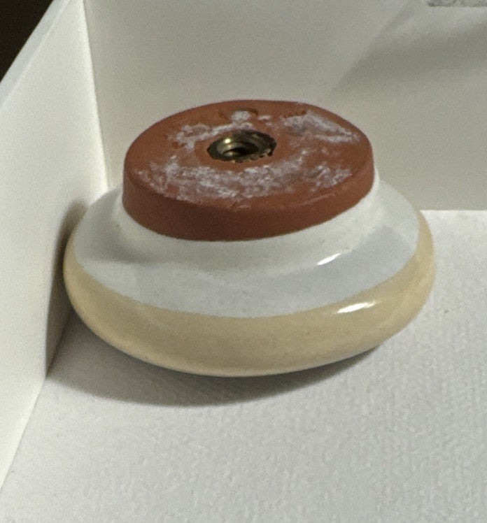 Mackenzie Childs One Heather Taylor Drawer Pull - One Knob  2.25” Retired