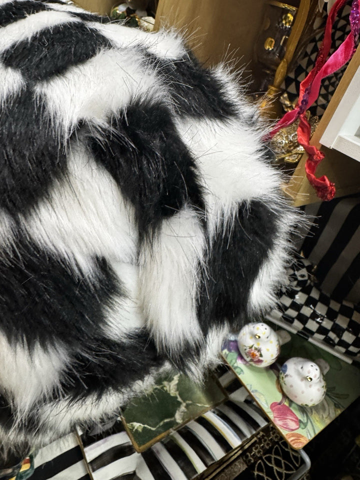 MacKENZIE CHILDS Retired Shaggy COURTLY CHECK SHEEP LARGE New