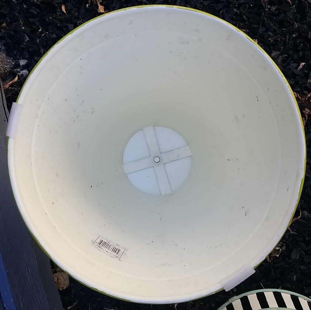 MacKENZIE CHILDS RETIRED Outdoor Metal  Toad Stool- Small