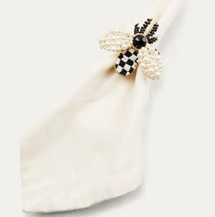 Brand New Mackenzie Childs Bee Napkin Ring-new