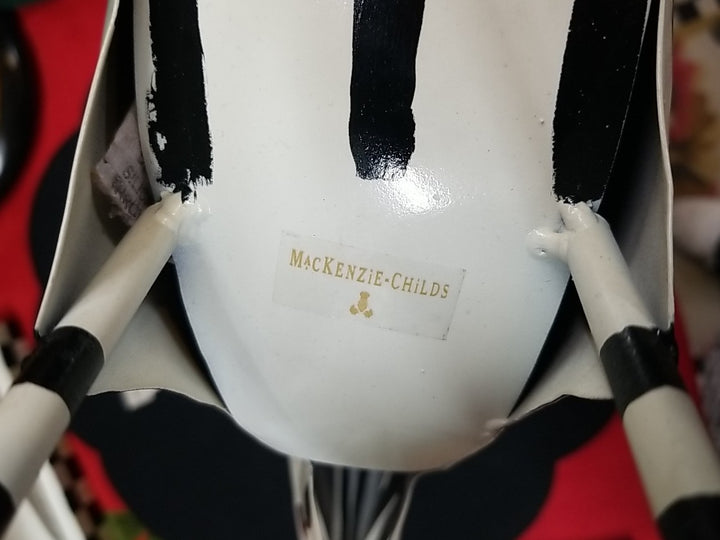 New Mackenzie Childs Checkerdot Rooster - Large 18.75” Tall