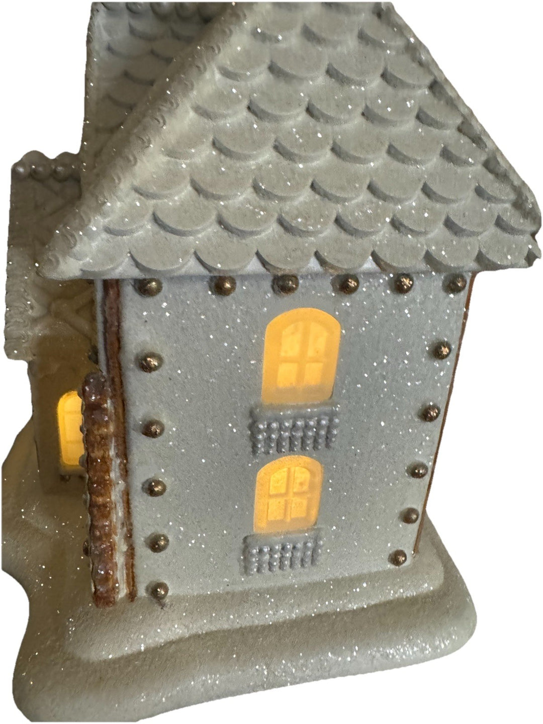 MACKENZIE CHILDS Gingerbread Illuminated House Holiday- Retired