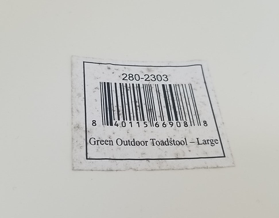 MacKENZIE CHILDS RETIRED Outdoor Metal  Toad Stool- Large