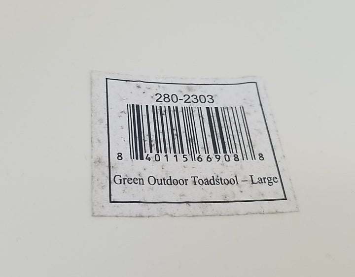 MacKENZIE CHILDS RETIRED Outdoor Metal  Toad Stool- Large