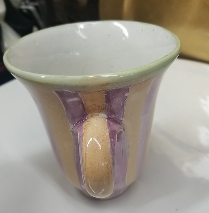 MacKenzie Childs  Wallcourt Durant Mug  Ceramic - 12 Oz- Retired