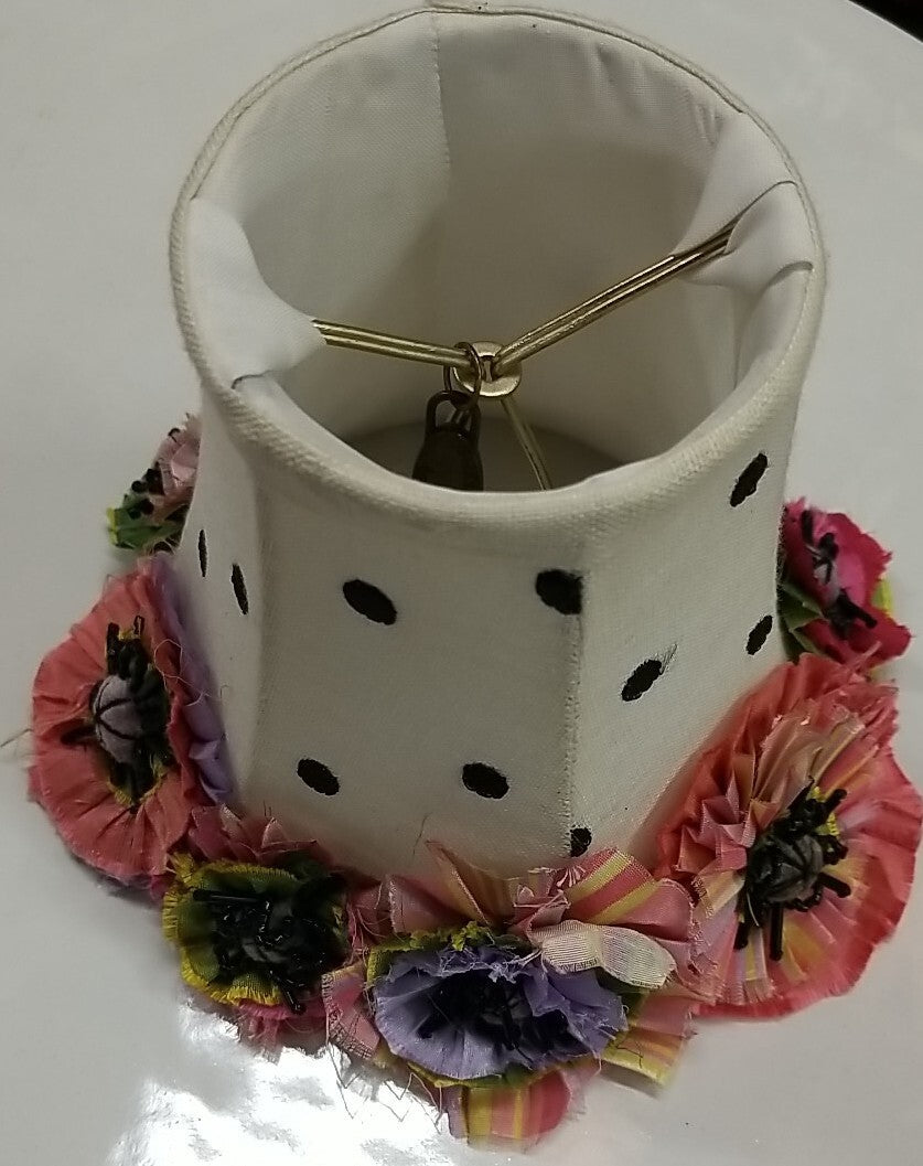 MacKenzie-Childs Cutting Garden Chandelier Lamp Shade- Excellent Retired