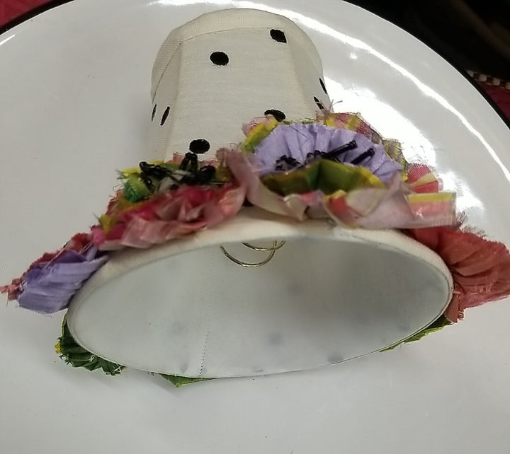 MacKenzie-Childs Cutting Garden Chandelier Lamp Shade- Excellent Retired