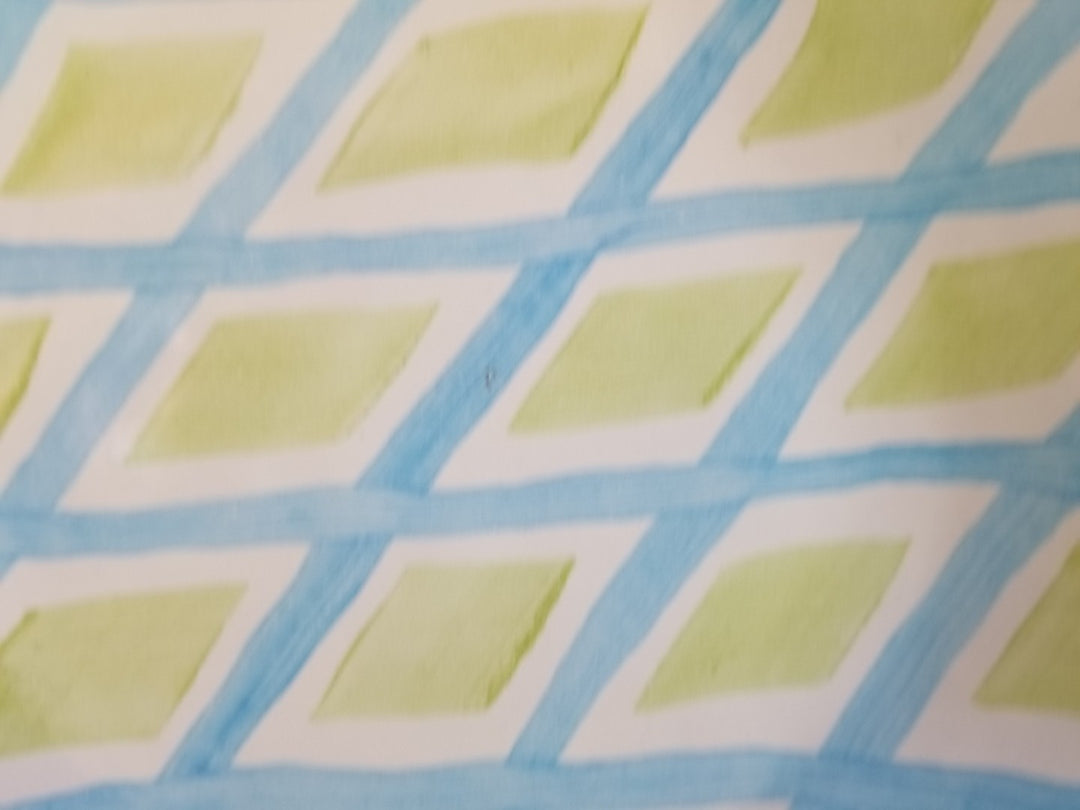 MacKenzie Childs Vintage Maddox Dessert Plate 8"  vintage 2004