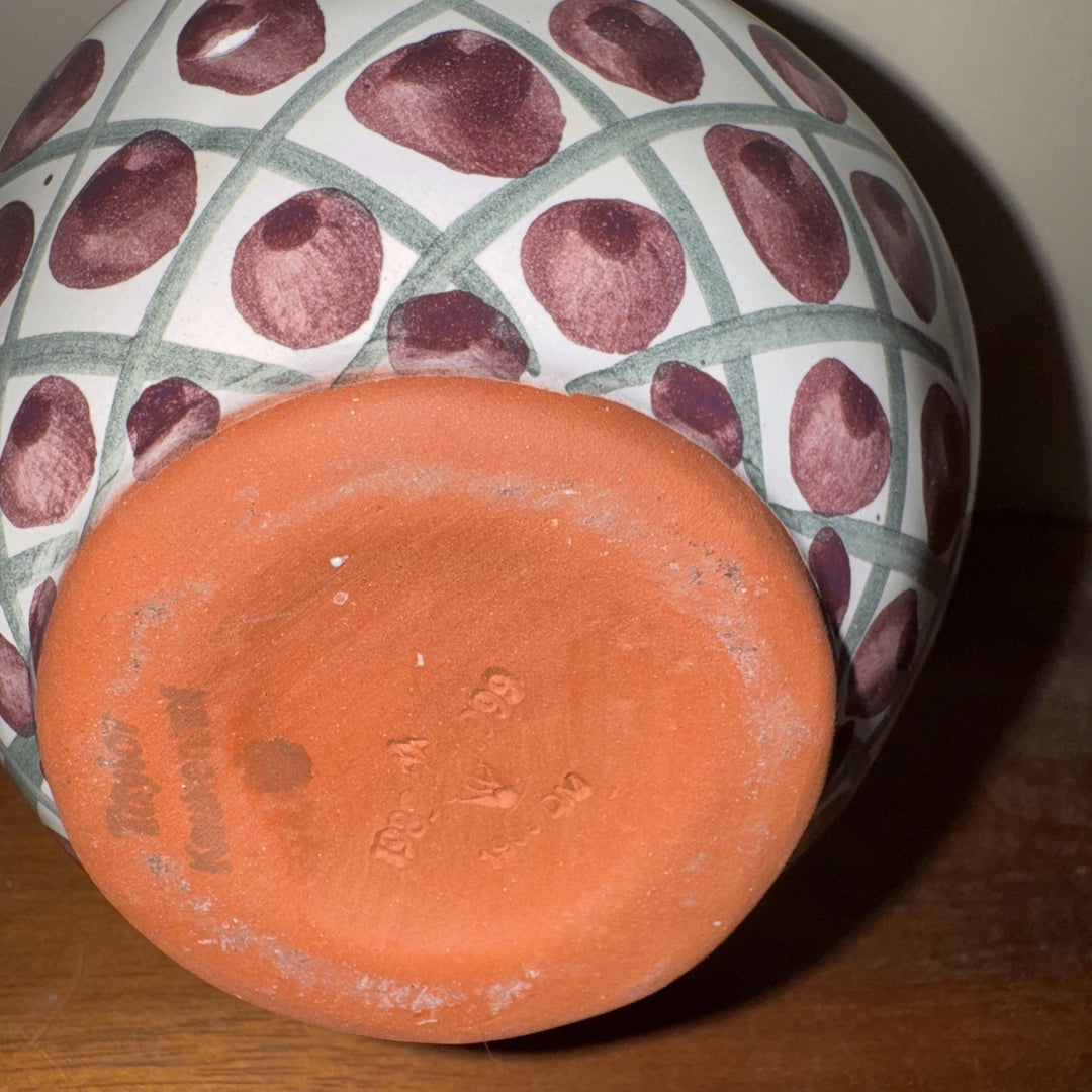 Mackenzie Childs Taylor Kukenhoff Ceramic 5” Tall Creamer Bright Colors
