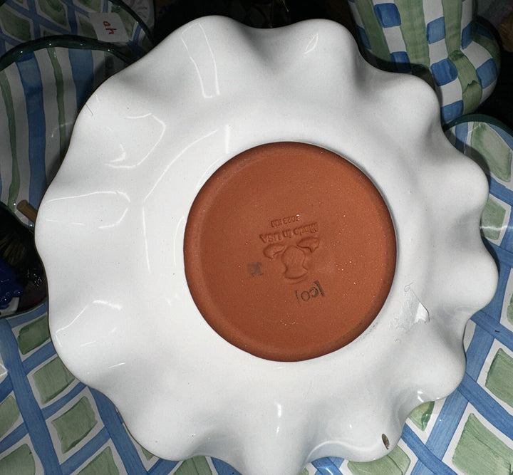 MacKenzie Childs Limited Edition Golf Tee Time Plate Dish 2023- New