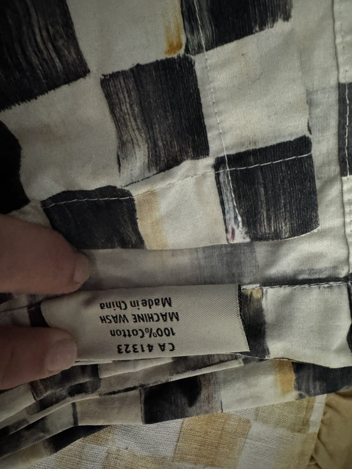 MacKenzie Childs Courtly Check Cafe Curtains- Lightly Used- Very Good Condition