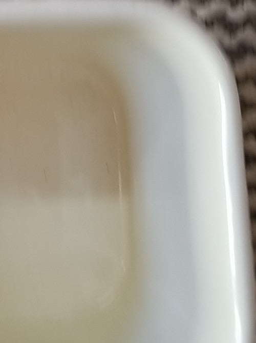 MacKenzie Childs Butterfly Garden Square Enamel Storage Container- New