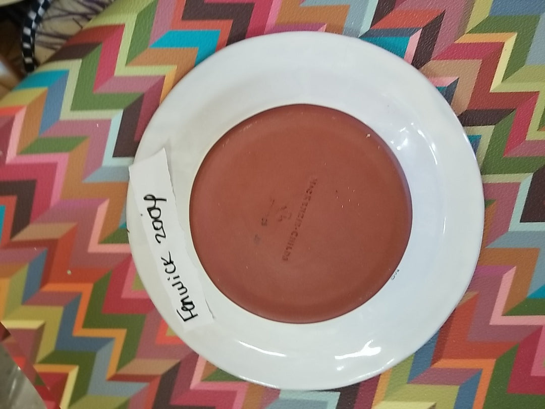 MacKenzie Childs Vintage  Fenwick Dessert Plate 8” 2004  vintage