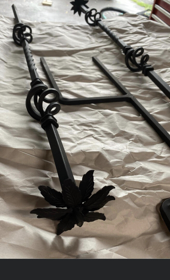 Outdoor GARDEN STAKE~42 ” Fabricated For A Mackenzie Childs Garden Ball