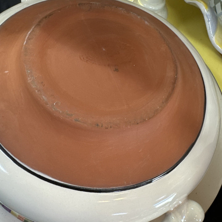 Mackenzie Childs Piece De Resistance Lidded Tureen Second Not Finished