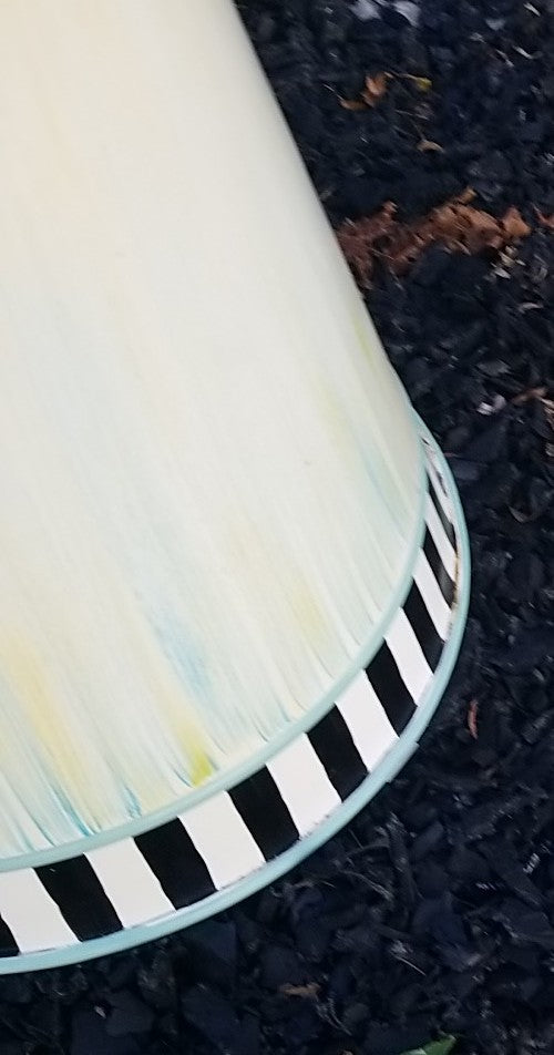 MacKENZIE CHILDS RETIRED Outdoor Metal  Toad Stool- Large