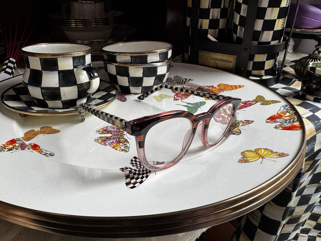 Mackenzie Childs Kate Readers - x3.0 Courtly Check