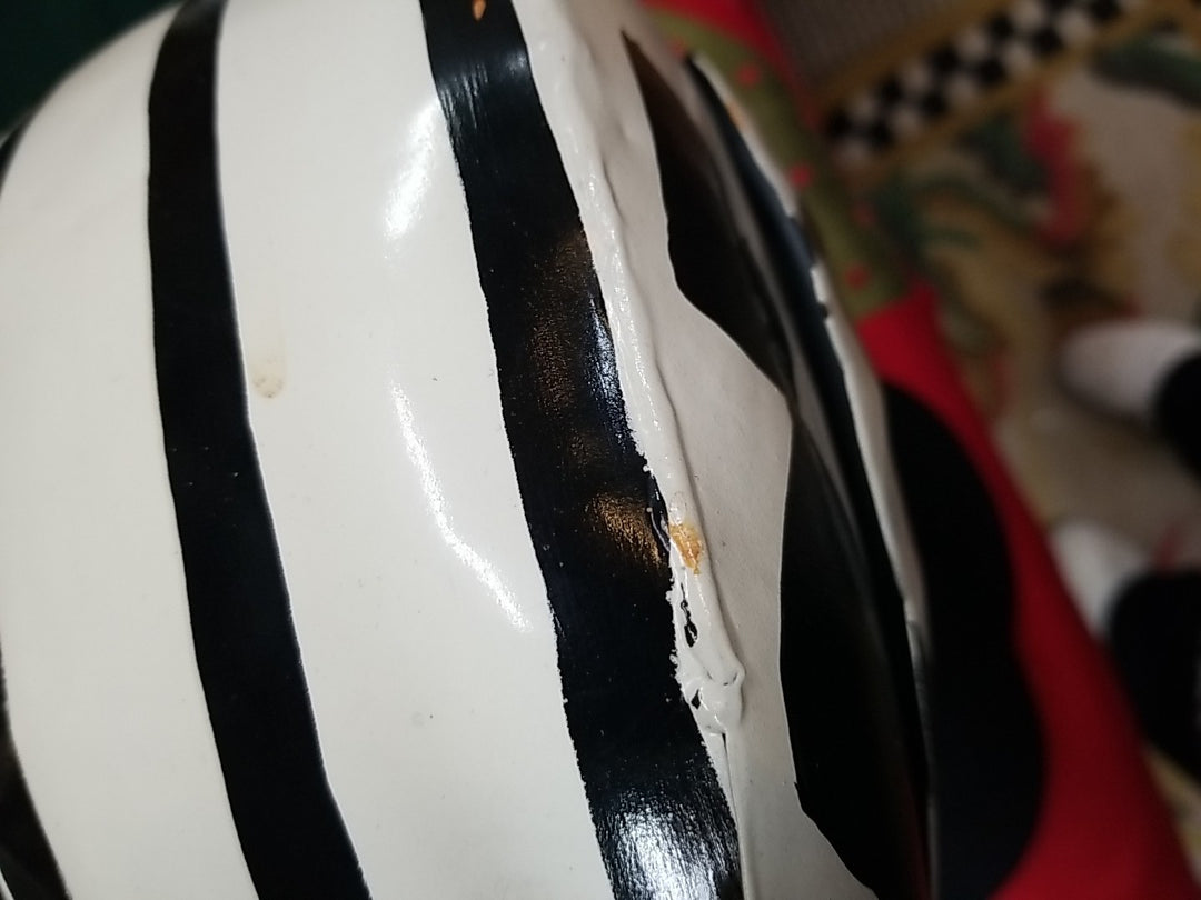 New Mackenzie Childs Checkerdot Rooster - Large 18.75” Tall