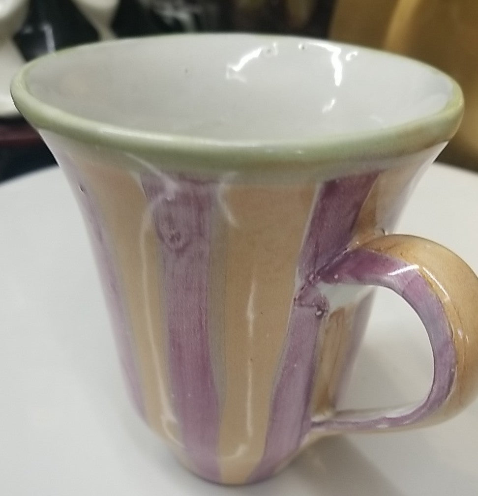 MacKenzie Childs  Wallcourt Durant Mug  Ceramic - 12 Oz- Retired