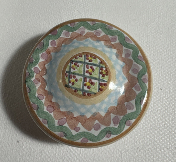 Mackenzie Childs One Heather Taylor Drawer Pull - One Knob  2.25” Retired
