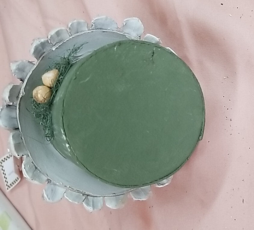 MacKenzie Childs Wood Farmhouse Holiday Birdhouse Ornament- New