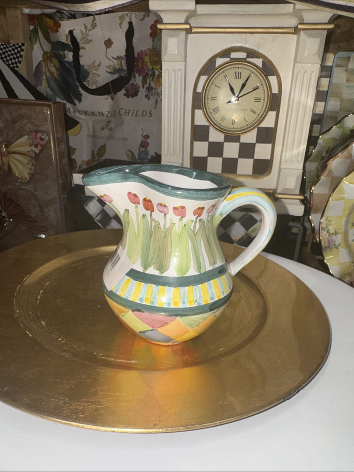 Mackenzie Childs Poplar Ridge Ceramic Creamer