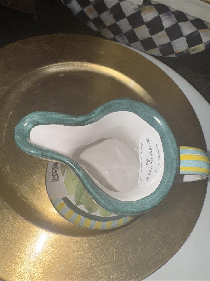 Mackenzie Childs Poplar Ridge Ceramic Creamer