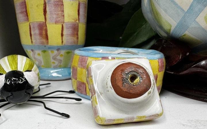 Mackenzie Childs 1.5” Wallcourt Spencer 1.5” Knob Pulls With Hardware