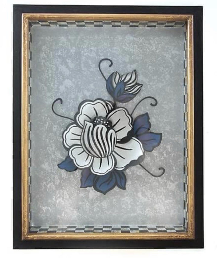 Mackenzie Childs Lotus Avant Garden Hanging Shadow Box Retired